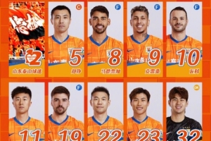 中超第29轮对阵天津津门虎，山东泰山首发出炉！