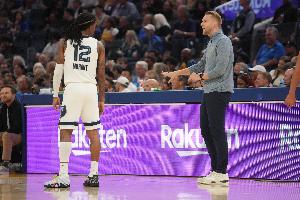 莫兰特被禁赛！灰熊主帅：符合球队标准 今天没有任何戏剧性场面