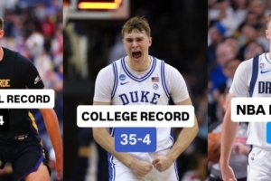 弗拉格高中&大学生涯各输了4场比赛 在NBA打了8场输了6场