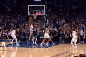 候个正着！布伦森三分三不沾无心插柳 米罗篮下捡板上篮压哨命中