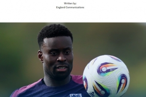 英格兰队官方：水晶宫后卫格伊因伤离队，不会前往阿尔巴尼亚