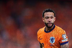 2025年德佩国家队客场打进6球，荷兰队史自然年客场进球第二多